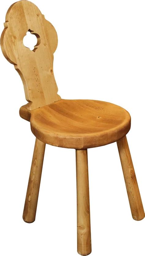 Set 6 scaune din lemn masiv lucrate in stilul rustic ...                Set format din 6 scaune din lemn masiv de stejar