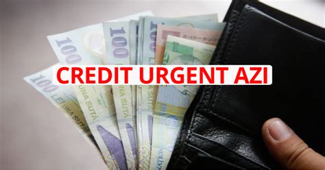 Vreau Un Credit Urgent